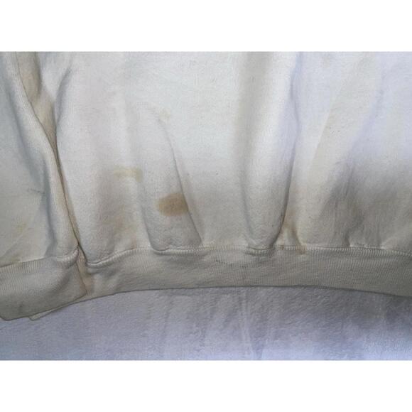 VTG Brownings Tavern Sweatshirt Mens XL Beer Lager Thrashed Crewneck 90s 1992 - Picture 8 of 16